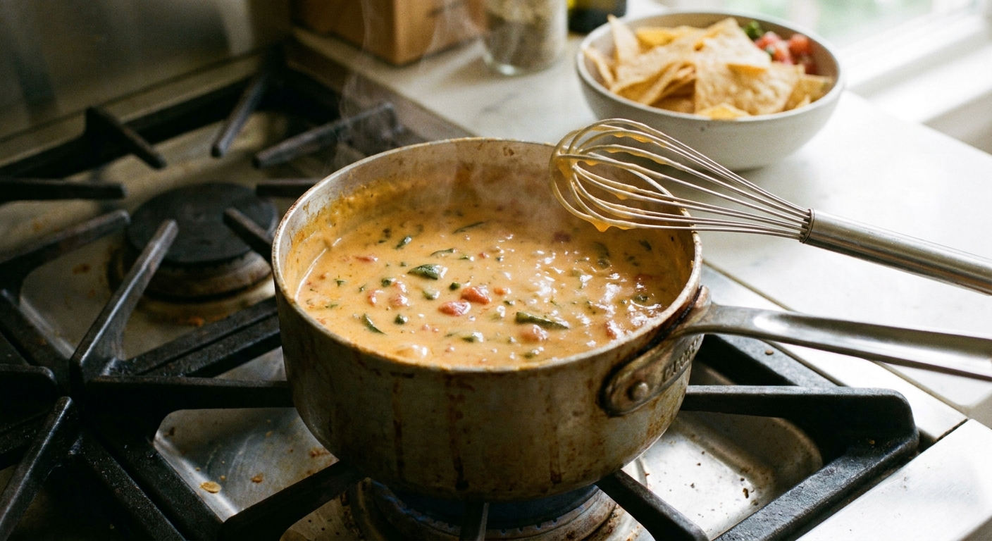Queso Dip Showdown: Real Cheese vs Processed Block